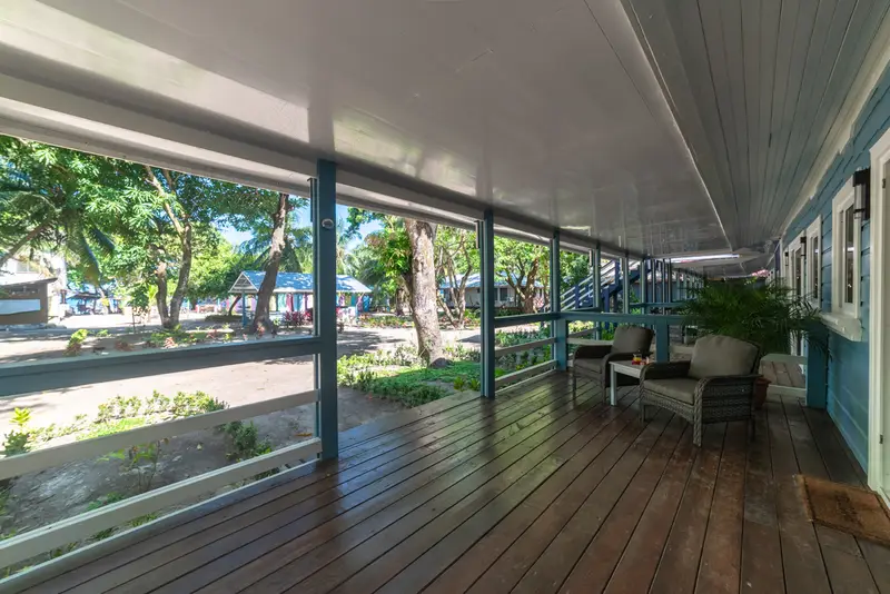Private porch